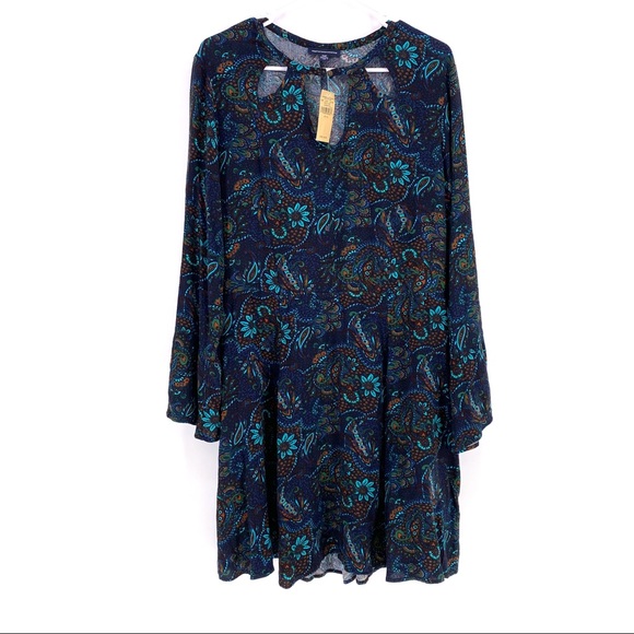 American Eagle Outfitters Dresses & Skirts - American Eagle Outfitter Boho Paisley Dress XL
